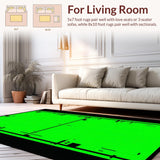 Energetic Retro Gaming Visual Appeal(Green)