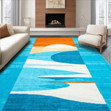 Trendy Bright Blue Beach Theme(Blue)