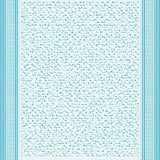 Ultra Soft Area Rug, Non Slip, Stain Resistant, Washable Area Rugs for Living Room, Bedroom, Lively Nautical Blue Accents(Beige)