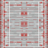 Vibrant Kids Playful Patterned Aesthetic(Red)
