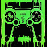Edgy Controller Inspired Graphic Design(Green)
