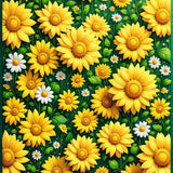 Cheerful Daisy Floral Arrangement(Yellow)