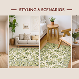 Stylish Abstract Floral Theme(Beige)