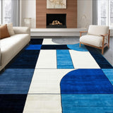 Elegant Modern Color Blocked Design(Blue)
