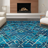 Eye catching Minimalist Medallion Theme(Blue)