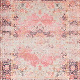 Ultra Soft Area Rug, Non Slip, Stain Resistant, Washable Area Rugs for Living Room, Bedroom, Romantic Pink Retro Aesthetic(Pink)