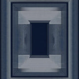 Contemporary Geometric Navy Elegance(Blue)