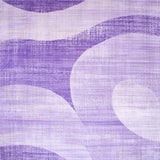 Ultra Soft Area Rug, Non Slip, Stain Resistant, Washable Area Rugs for Living Room, Bedroom, Artful Soft Plush Ombre Design(Purple)