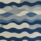 Luxe Navy Scallop Visual Appeal(Beige)