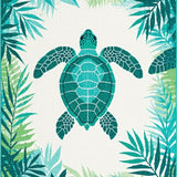 Charming Beach Theme Design(Green)