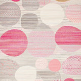 Ultra Soft Area Rug, Non Slip, Stain Resistant, Washable Area Rugs for Living Room, Bedroom, Tilos Spotted Dot Shag Area Abstract(Pink)