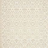 Beige with Interwoven Diamond Shapes and Litter Catch Texture(Beige)