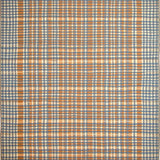 Ultra Soft Area Rug, Non Slip, Stain Resistant, Washable Area Rugs for Living Room, Bedroom, Dynamic Colorful Lattice Appeal(Orange)