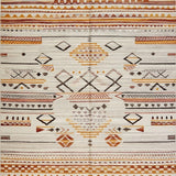 Charming Cozy Chic Geometric Flair(Beige)