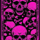 Ultra Soft Area Rug, Non Slip, Stain Resistant, Washable Area Rugs for Living Room, Bedroom, Eerie yet Fun Seasonal Decor(Pink)