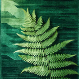 Abstract Earthy Green Motif(Green)