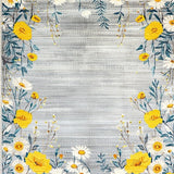 Ultra Soft Area Rug, Non Slip, Stain Resistant, Washable Area Rugs for Living Room, Bedroom, Playful Cozy Flower Arrangement(Gray)