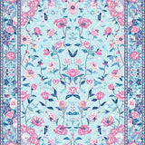 Chic Floral Abstract Arrangement(Blue)