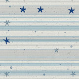 Chic Oceanic Motif Accent(Blue)