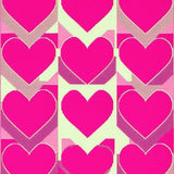 Funky Heart Shaped Accent(Pink)