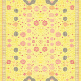 Ultra Soft Area Rug, Non Slip, Stain Resistant, Washable Area Rugs for Living Room, Bedroom, Cheerful Abstract Sunshine Aesthetic(Yellow)