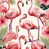 Lively Botanical Flamingo Arrangement(Pink)