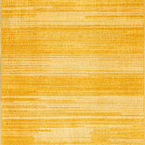 Ultra Soft Area Rug, Non Slip, Stain Resistant, Washable Area Rugs for Living Room, Bedroom, Sleek Casual Shaggy Essence(Yellow)
