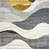 Stylish Metallic Tone Interplay(Gray)