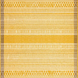 Ultra Soft Area Rug, Non Slip, Stain Resistant, Washable Area Rugs for Living Room, Bedroom, Eclectic Crochet Border Design(Gold)