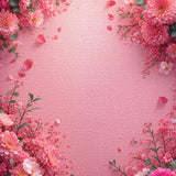 Ultra Soft Area Rug, Non Slip, Stain Resistant, Washable Area Rugs for Living Room, Bedroom, Pretty Coquette Bedroom Rose Design Carpet(Pink)