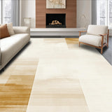 Artisan Crafted Beige Area Abstract Collection(Beige)