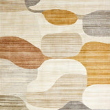 Ultra Soft Area Rug, Non Slip, Stain Resistant, Washable Area Rugs for Living Room, Bedroom, Textured Tufted Boho Chic Area with Neutral Earth Tones(Beige)