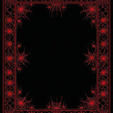 Stylish Dark Fantasy Textile(Black)