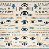 Striking Casual Eye Inspired Art(Beige)