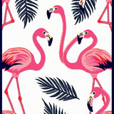 Elegant Coastal Flamingo Motif(Pink)