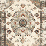 Elegant Earth Tone Distressed Motif(Beige)