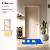 Lively Patterned Playful Visual Appeal(Blue)