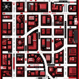 Fun Urban Journey Play Surface(Red)