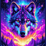 Ultra Soft Area Rug, Non Slip, Stain Resistant, Washable Area Rugs for Living Room, Bedroom, Colorful Abstract Galactic Aesthetic(Purple)