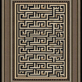 Sophisticated Natural Color Geometric Theme(Black)