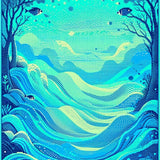 Fun Kids Coastal Vibe(Blue)