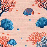 Ultra Soft Area Rug, Non Slip, Stain Resistant, Washable Area Rugs for Living Room, Bedroom, Soft Ocean Inspired Entryway Rug for Modern Homes(Pink)