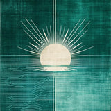 Artistic Gradient Linework Style(Green)
