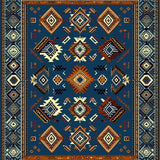 Bold Blue Brown Tribal Aesthetic(Blue)