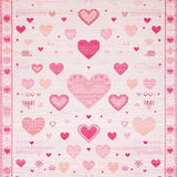 Ultra Soft Area Rug, Non Slip, Stain Resistant, Washable Area Rugs for Living Room, Bedroom, Whimsical Soft Textured Accent(Pink)
