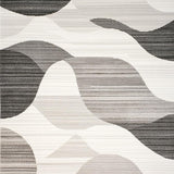 Sophisticated Wavy Linear Aesthetic(Gray)