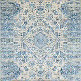 Elegant Pastel Geometric Accent(Blue)