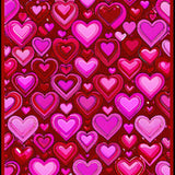 Cute Contemporary Heart Design(Pink)
