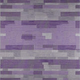 Ultra Soft Area Rug, Non Slip, Stain Resistant, Washable Area Rugs for Living Room, Bedroom, Chic Transitional Geometric Fusion(Purple)