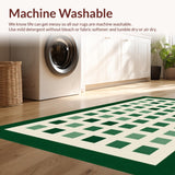 Trendy Playful Checker Design(Green)